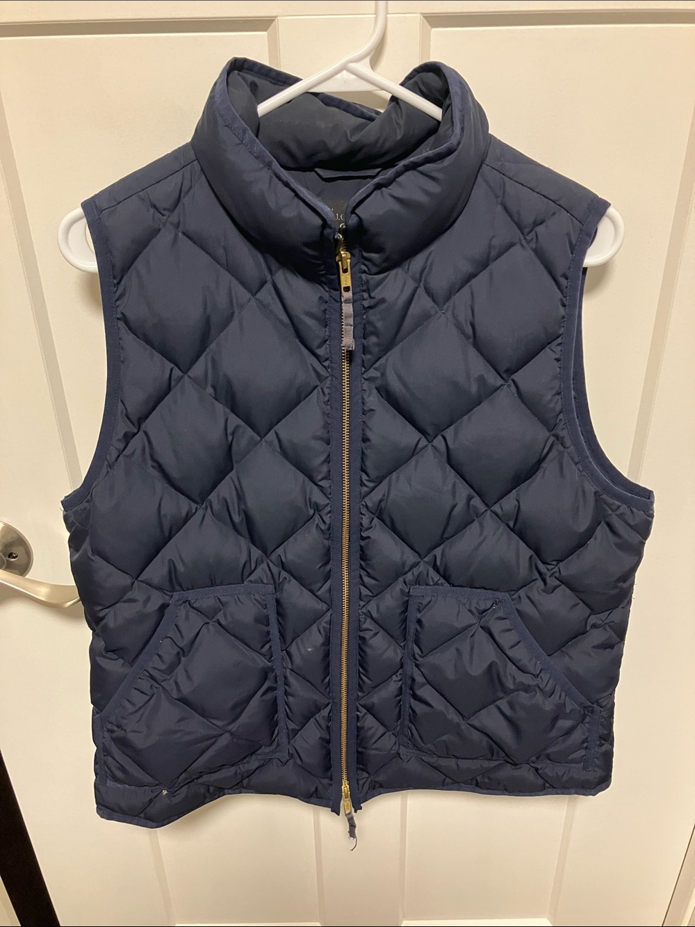 J crew puffy vest